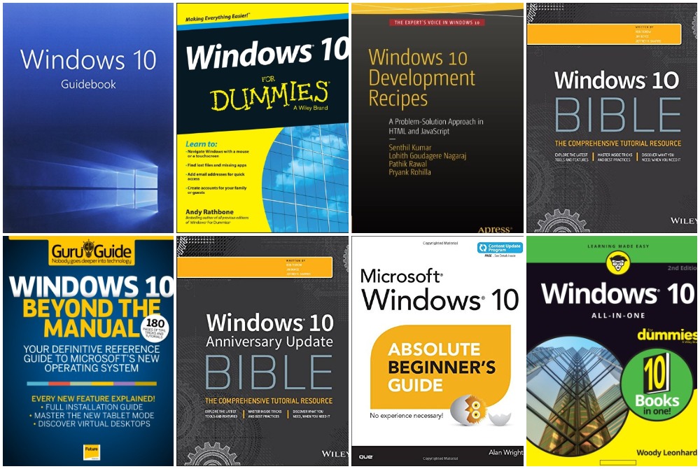 24 Windows 10 Books Collection 24 Windows 10 Books Collection