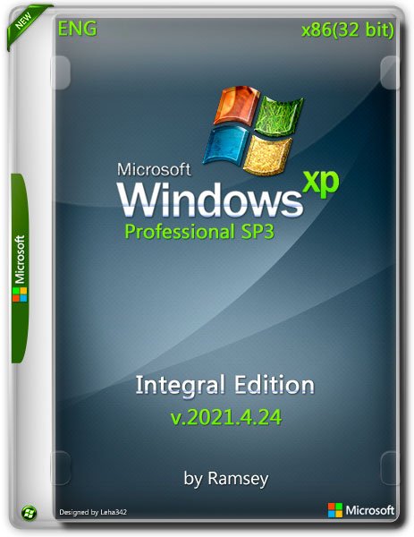 Windows XP Professional SP3 x86 Integral Edition April 2021