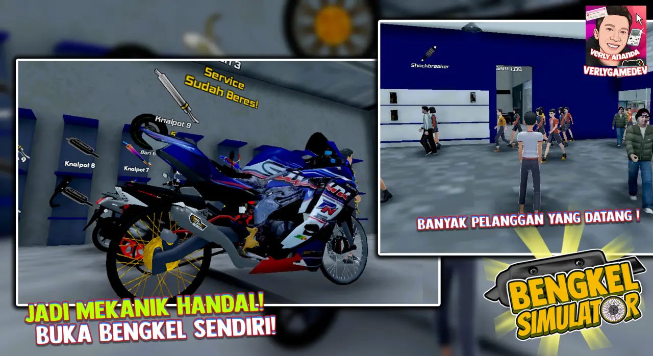 Download Bengkel Simulator Indonesia APK