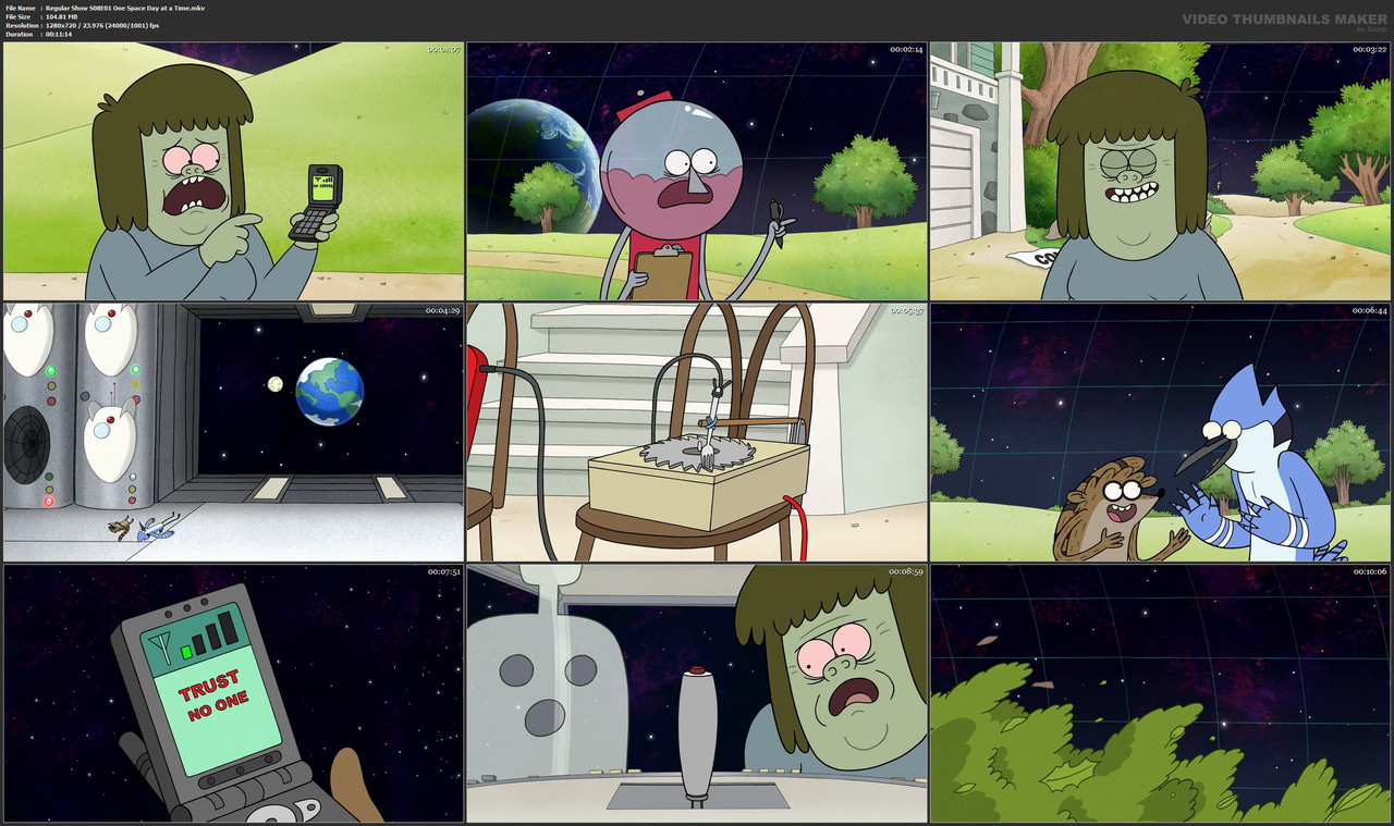 Regular Show S08E01 One Space Day at a Time.mkv