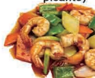 46. Gamba Salsa Agridulce Verdura