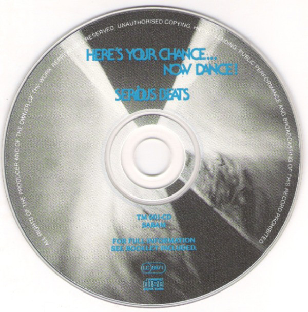 24/02/2023 - Various – Serious Beats Vol. 1 (CD, Compilation)(Trance Mission – TM 001)  1991 R-97709-1143277310-jpeg