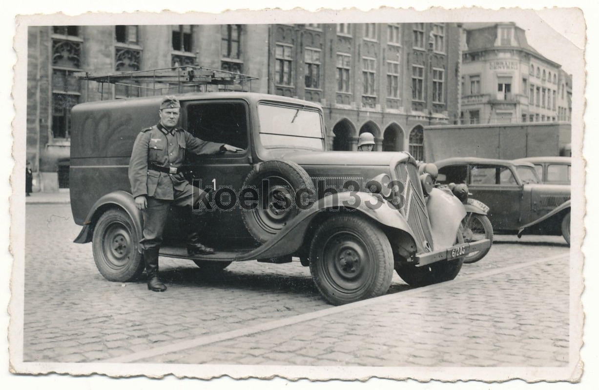 Foto französischer Citroen Beute PKW