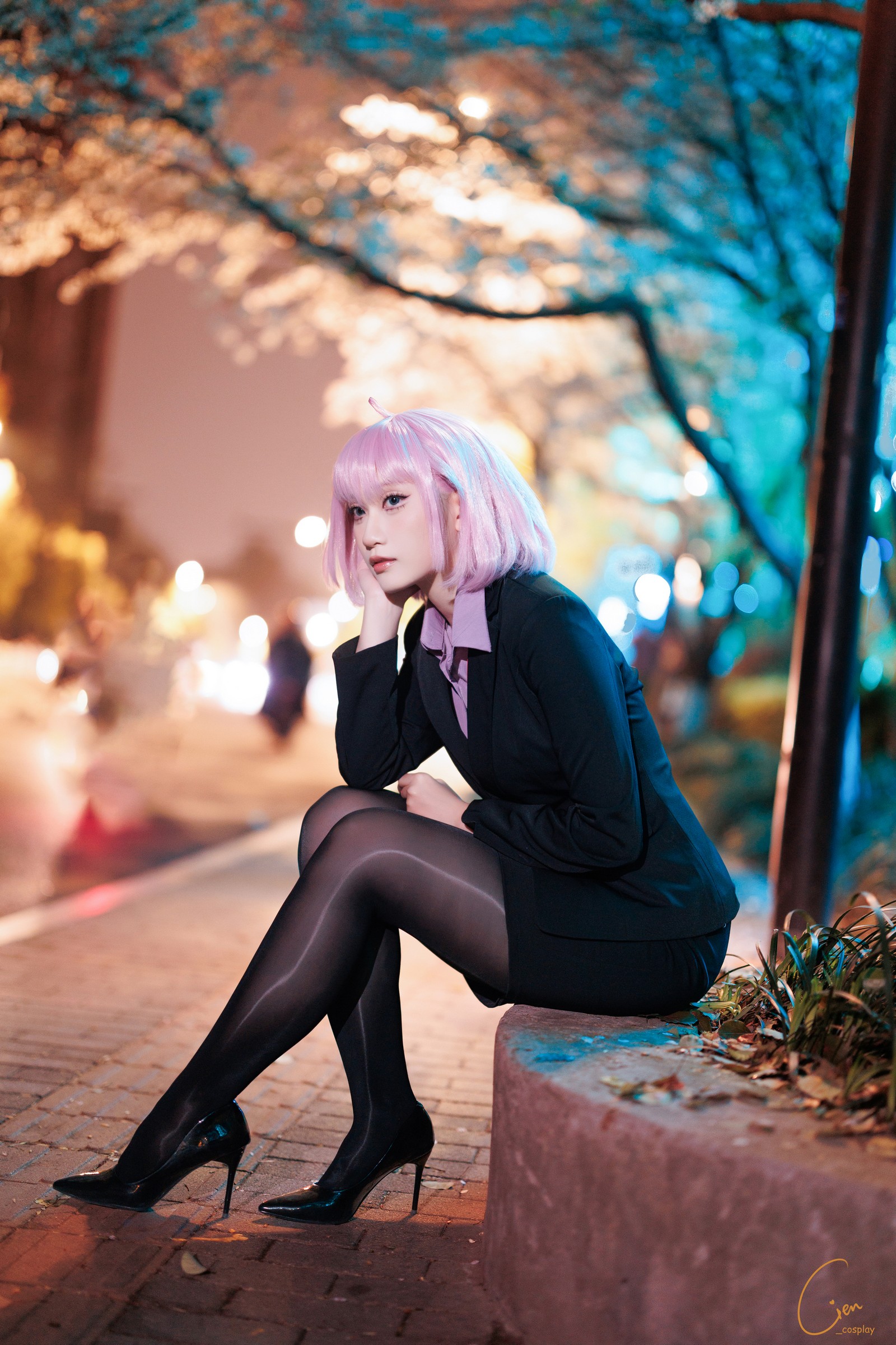 Cien恩恩 Apr.T2 Haman OL 制服 Cosplay 写真合集（25P｜192MB）插图