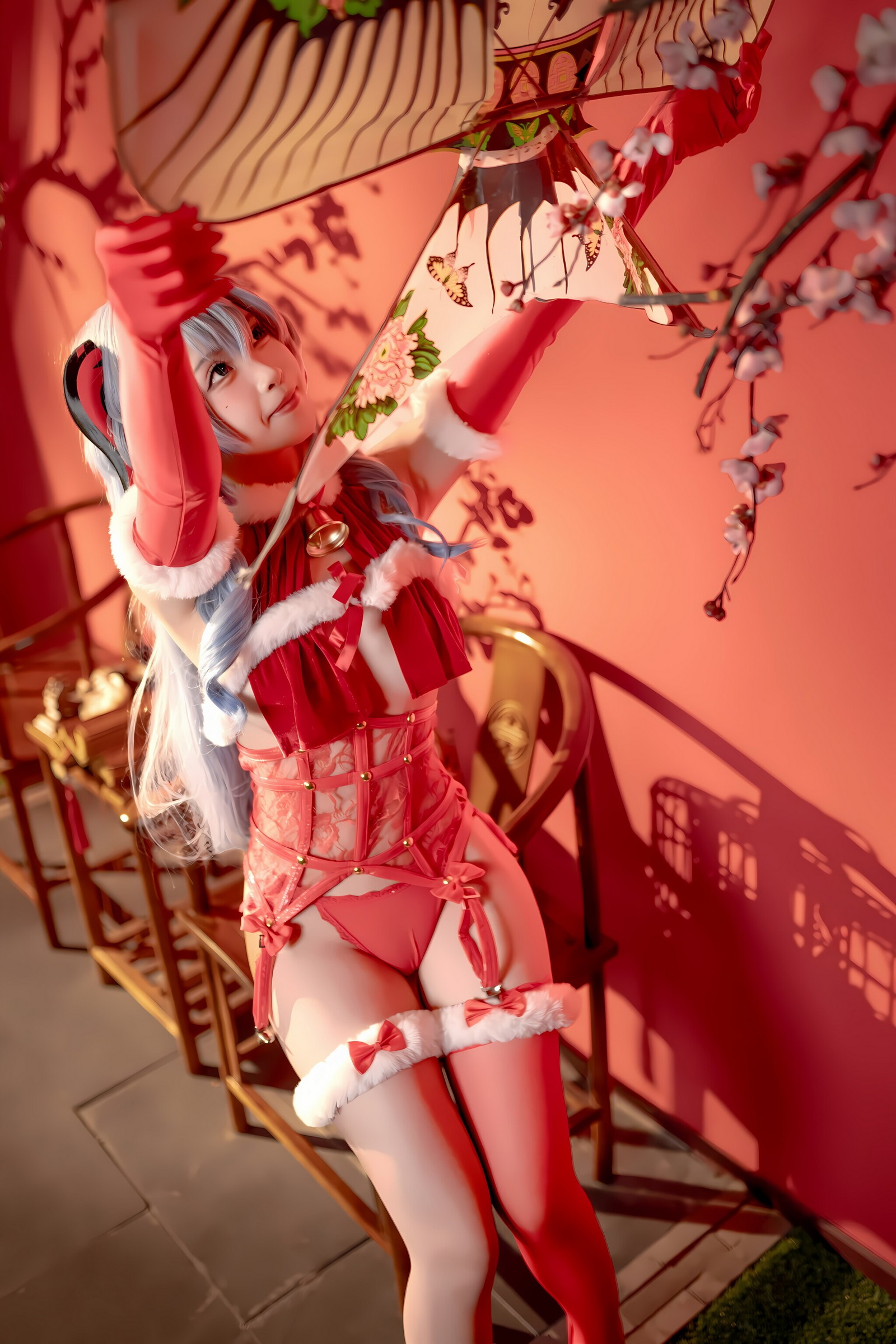 Bangni邦尼 – 甘雨新春 Cosplay 高清写真集（91P-8V-752.2MB）原神主题插图5