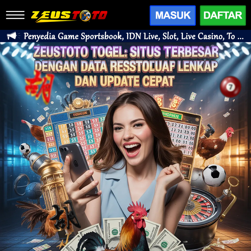 ZEUSTOTO TOGEL: Situs Togel Terbesar dengan Data Result Lengkap dan Update Cepat image 1
