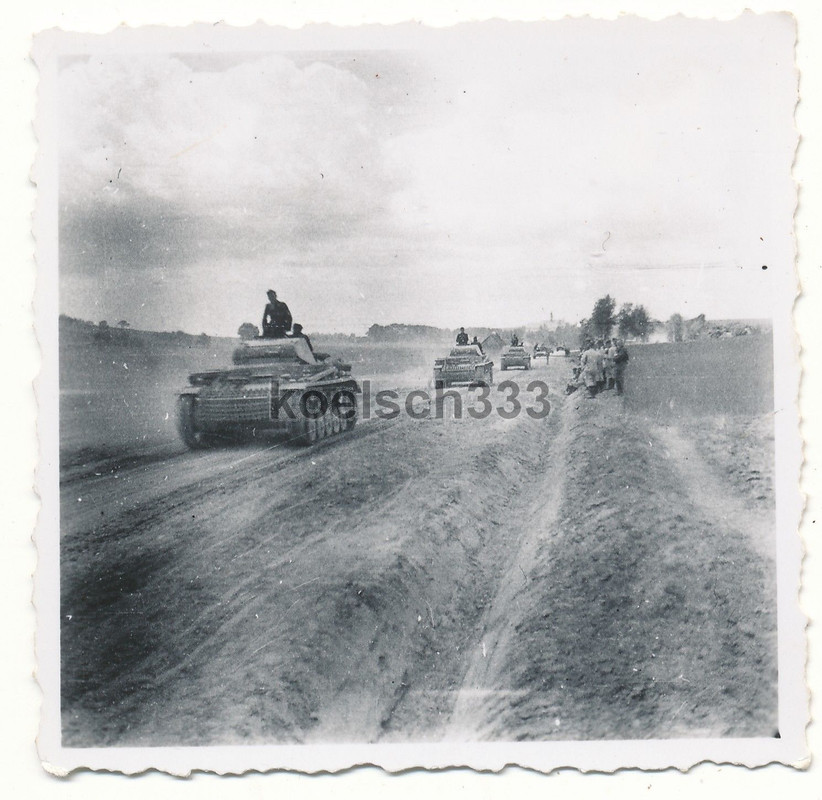 Panzer Rollbahn Kampfwagen Kolonne 16. Panzer Di