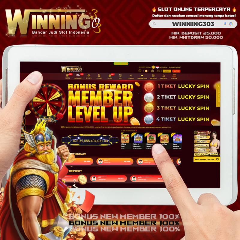WINNING303: Situs Slot Depo 10K Terpercaya Gacor Maxwin Hari Ini 