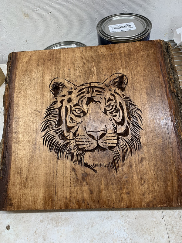 Tiger carving | Tiger Rant