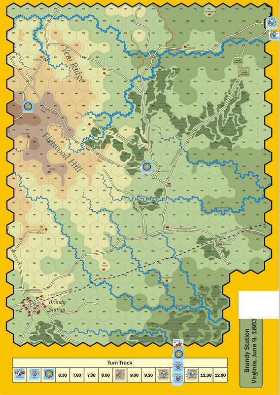 Brandy Station 1863Map