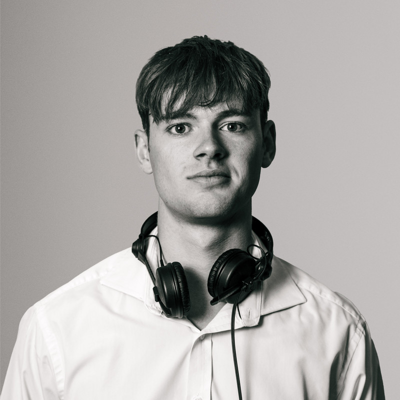 Portrait of Sam, DJ for Maison Creative