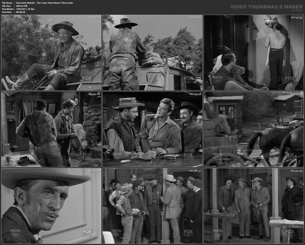 Maverick S04e03 - The Town That Wasn't There.mkv