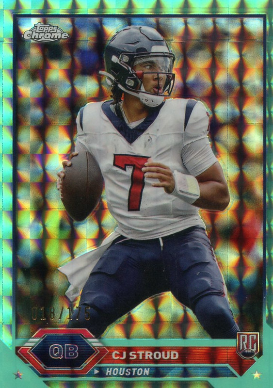STROUD, CJ 2023 TOPPS CHROME ROOKIE REFRACTOR