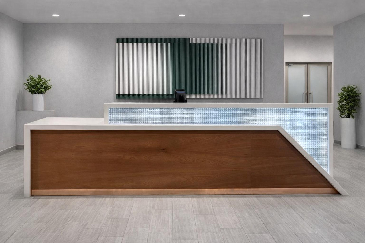 Luxury Hotel Reception Counter