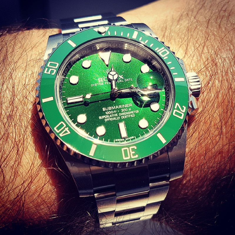 Rolex Submariner 40 mm Ref. 116610LV Aniversary Green 'Hulk (2)