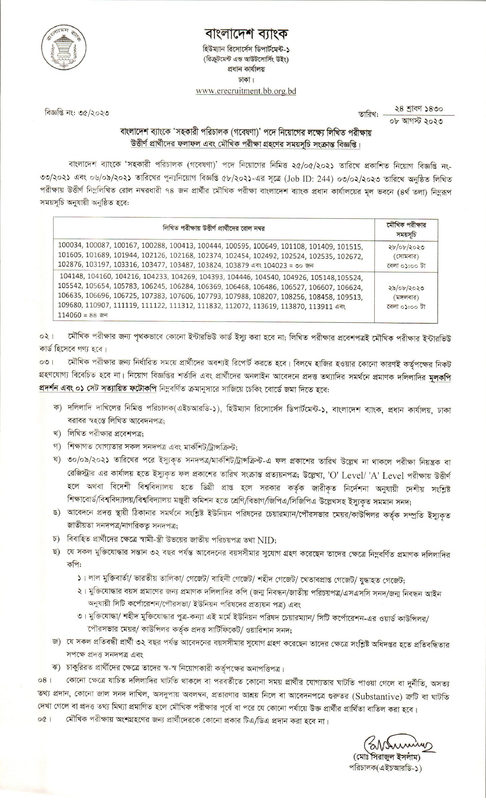 BB AD (Research) Result and Viva Date 2023 PDF