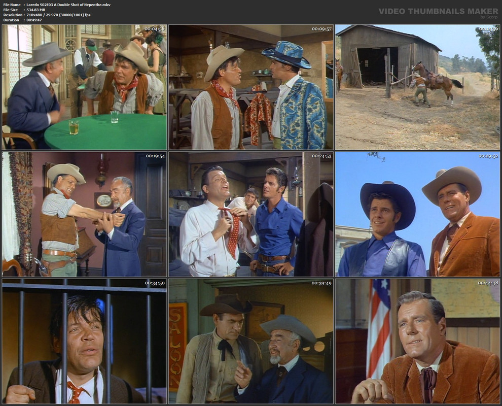 Laredo S02E03 A Double Shot of Nepenthe.mkv