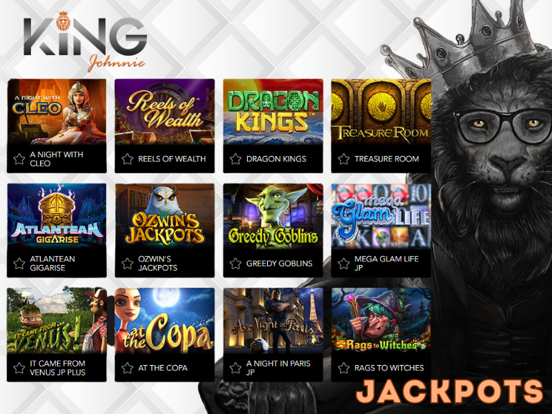 Top Picks for Progressive Pokies at King Johnnie