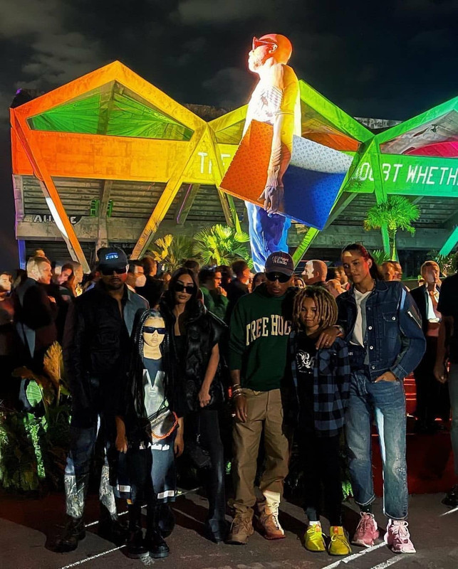 Virgil Abloh Kanye West Louis Vuitton Show