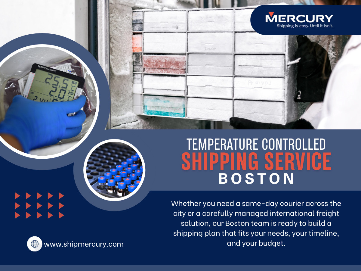 Temperature Controlled Shipping Services Boston