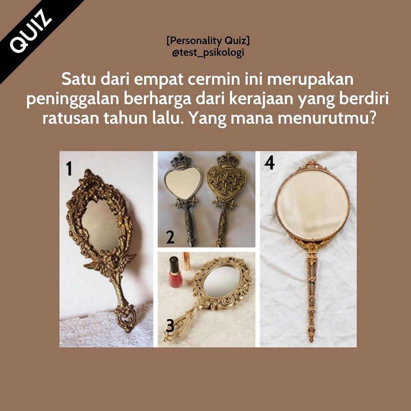 Tes Kepribadian - Ketahui Karaktermu dengan Menebak Satu ...