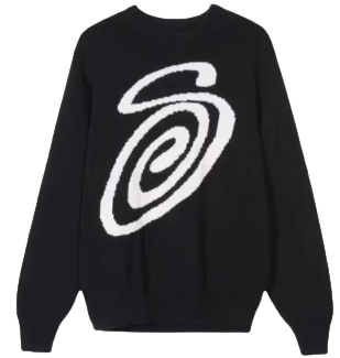 Stussy black Sweater