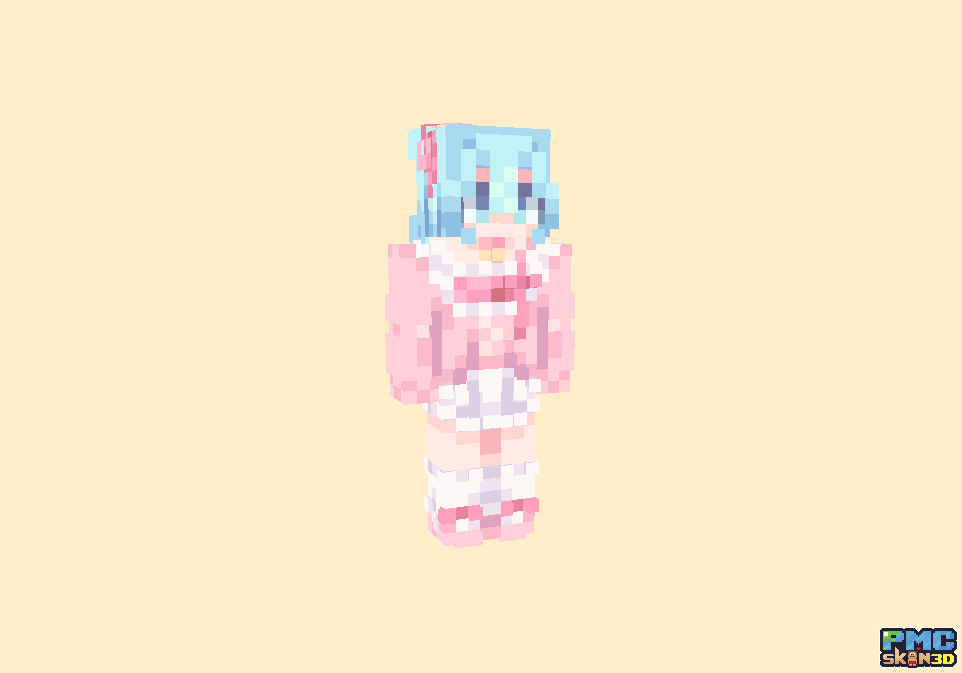 . daydreamer miku . remake Minecraft Skin
