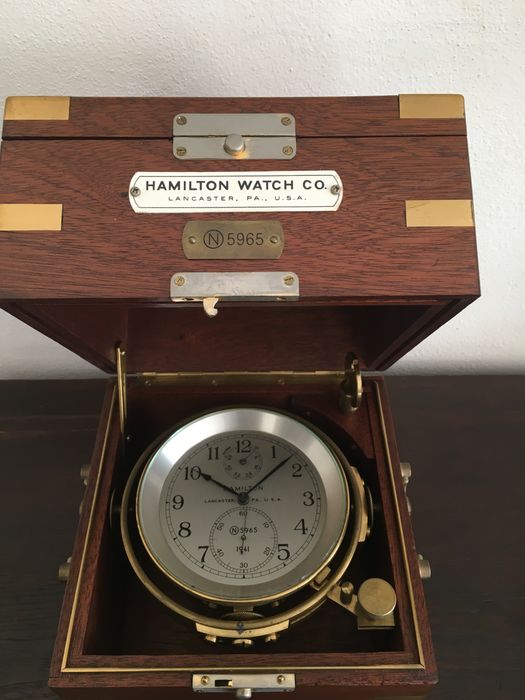 Hamilton Marine Chronometer - Modelo 21 Frente-3