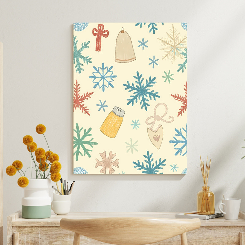 (IP020572C) Snowflake Pattern V8