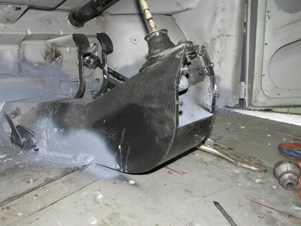 Steering & Gear lever instaltion (14)
