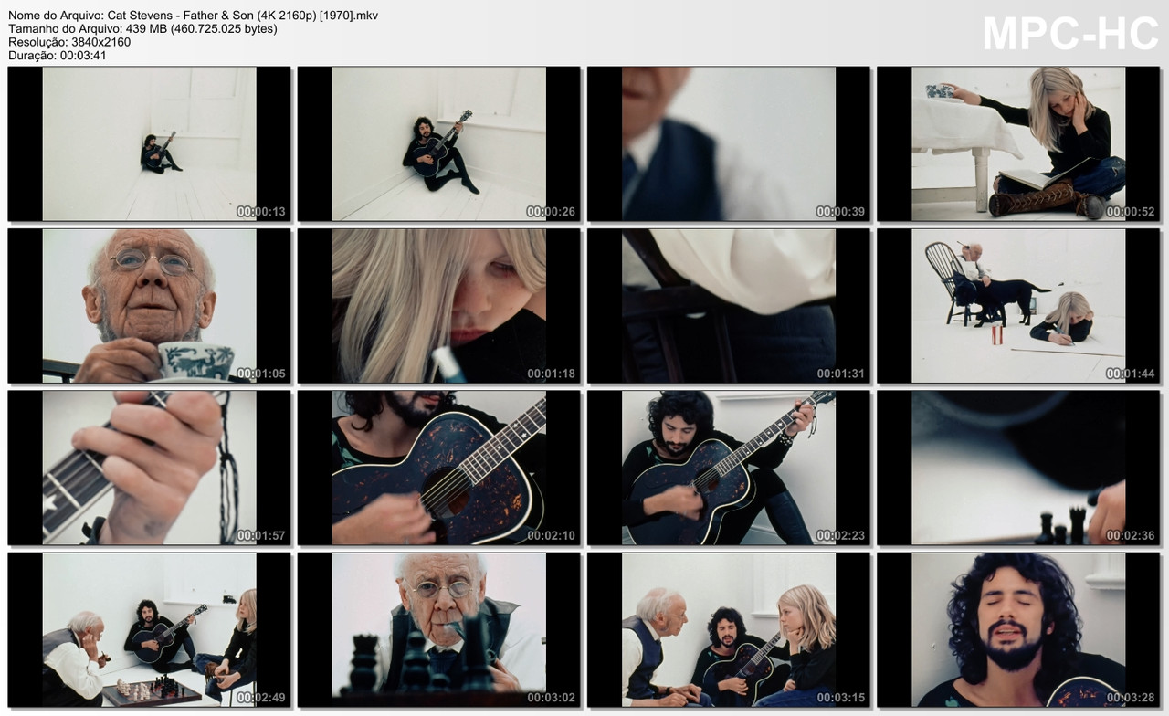 Cat Stevens - Father & Son (Official Video 4K 2160p) [1970]