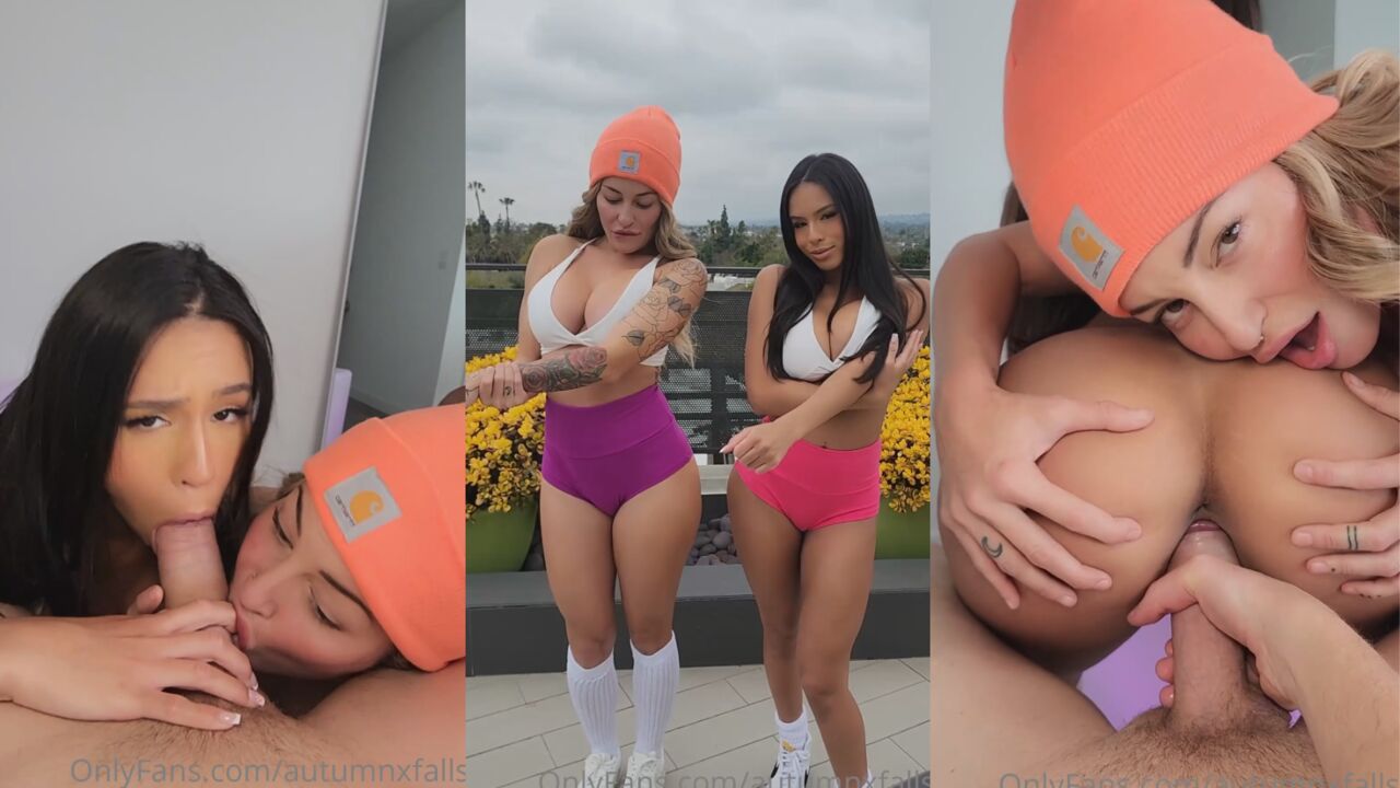 Autumn Falls Threesome With Kissa Sins Video Leaked