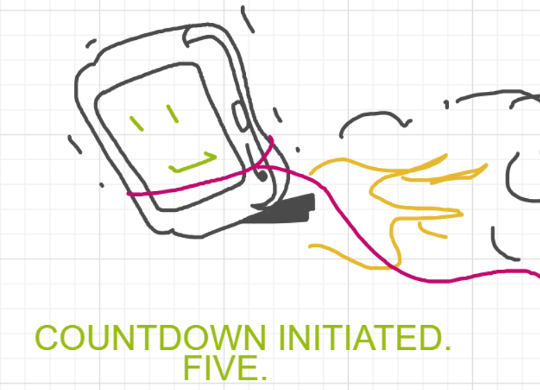 A panel from The Prime Number Few, episode eight of the Board Boards object show by Furretwalk/WalkingFurret.