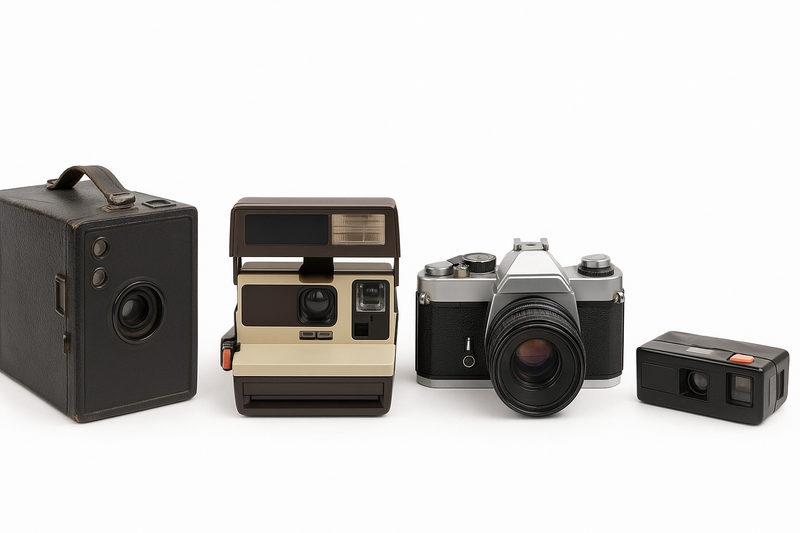Máquinas fotgráficas vintage