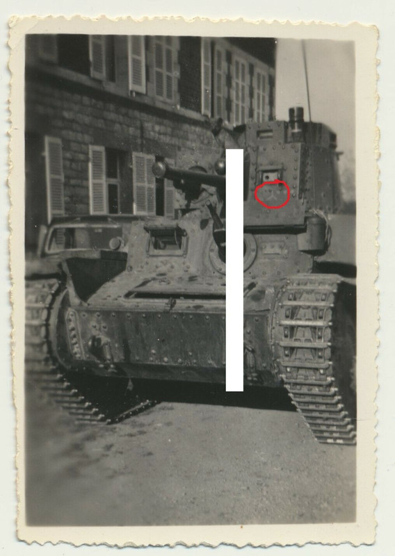 Frankreich deutscher Panzer 38 (t) Divisions Abzeichen