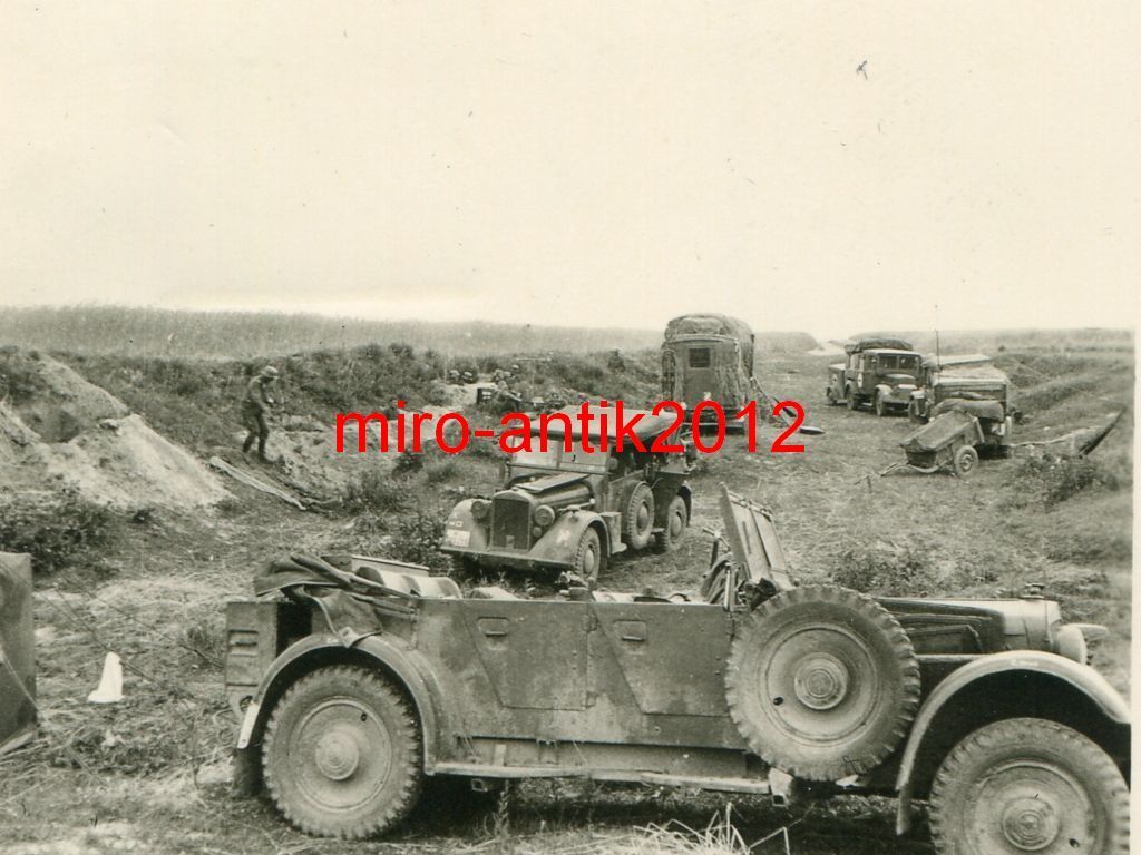 Wehrmacht, PKW, Kübelwagen, Stab Regiment von Gü