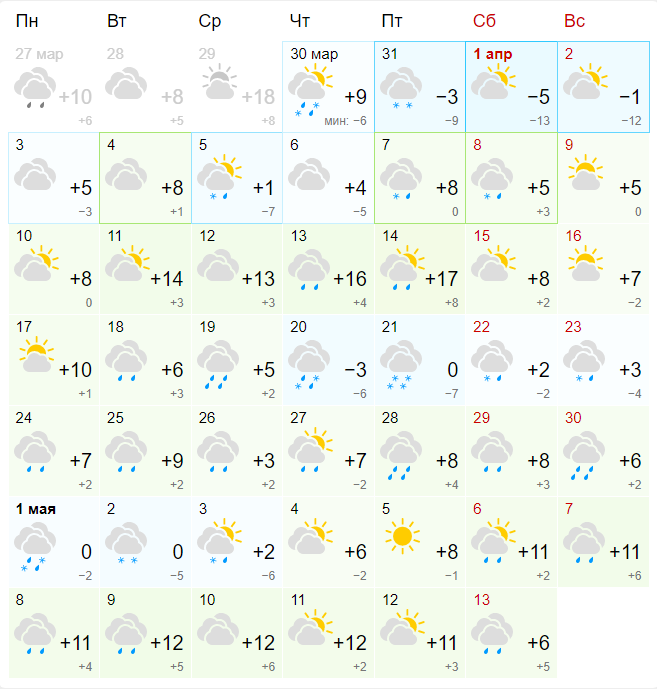 Opera Снимок_2023-03-30_142735_www.gismeteo.ru