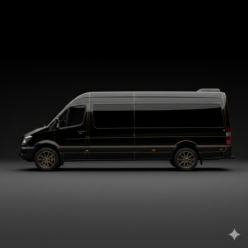 Mercedes Sprinter Minibus VTC Paris Elite Motion