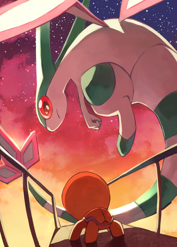 flygon-and-trapinch-pokemon-drawn-by-gar