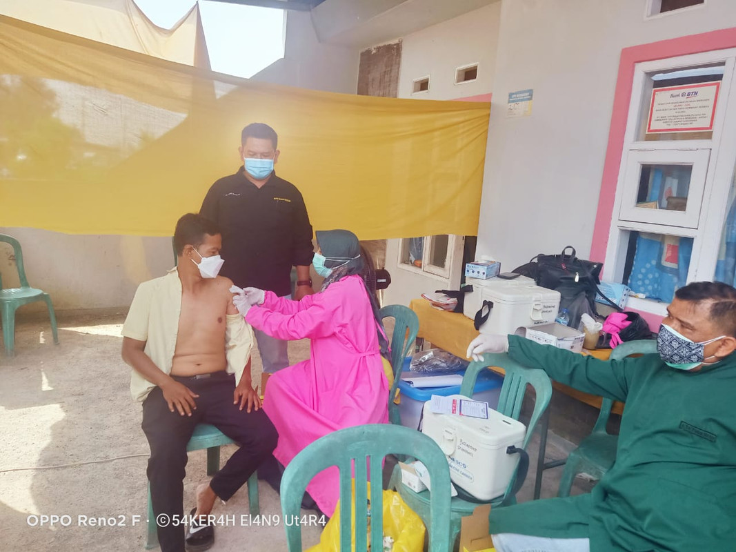 IMG-20210724-WA0012 PPKM Mikro Desa Sukadarma laksanakan Sentra Vaksin Dosis Pertama