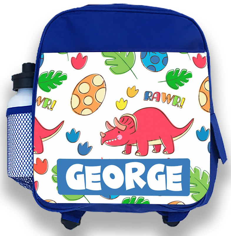 personalised daycare backpack