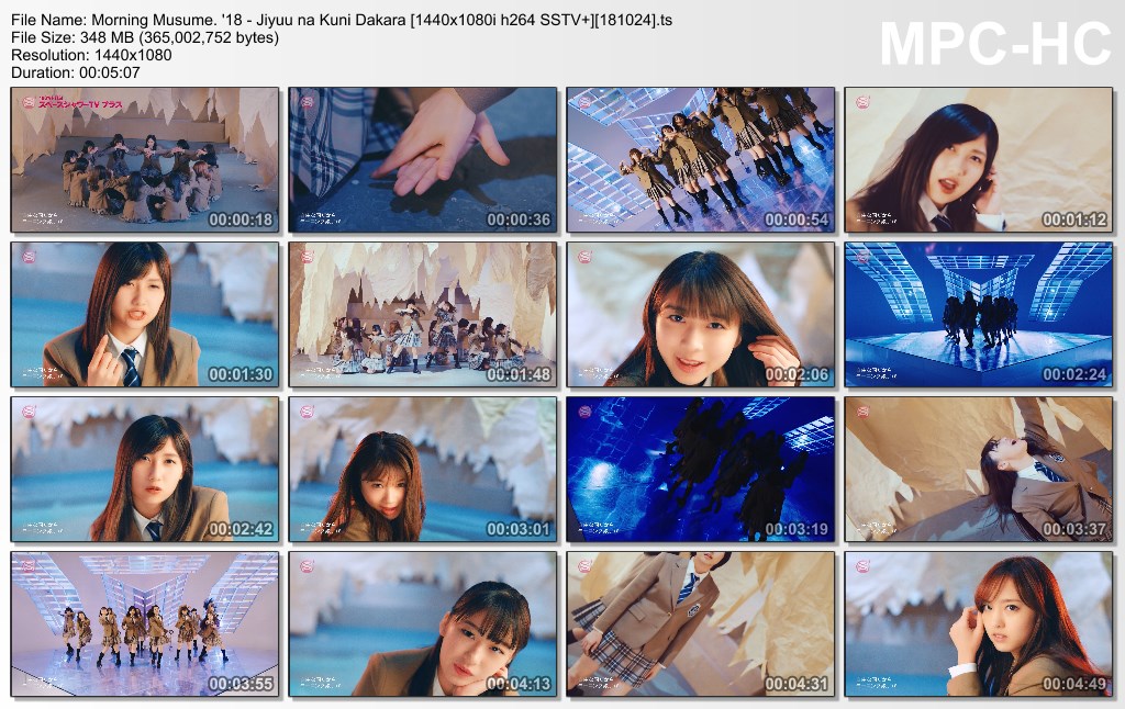 Morning Musume. '18 - Jiyuu na Kuni Dakara [1440x1080i h264 SSTV