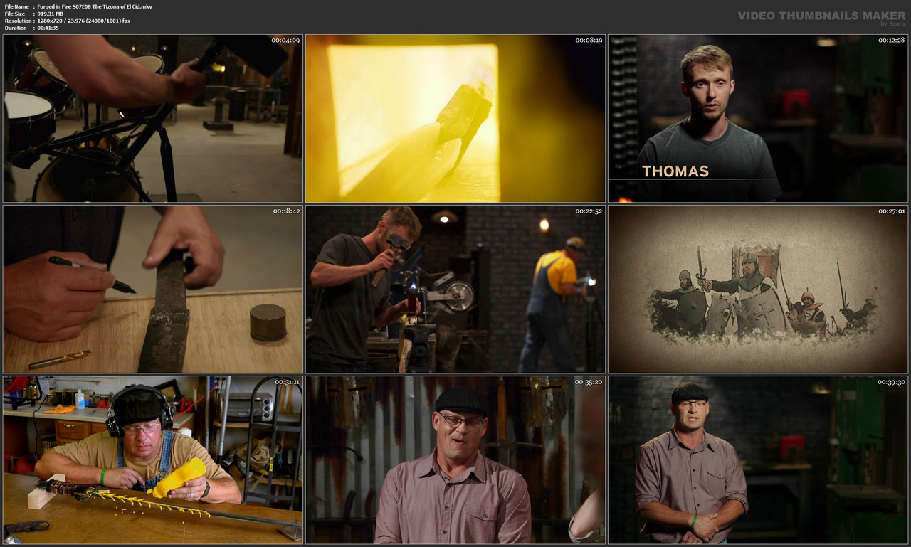 Forged in Fire S07E08 The Tizona of El Cid.mkv