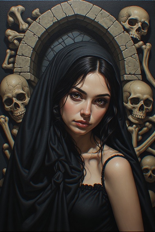 breathtaking-oil-painting-Goth-(8)