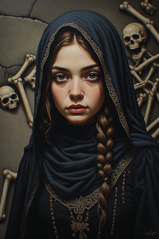 breathtaking-oil-painting-Goth-(17)