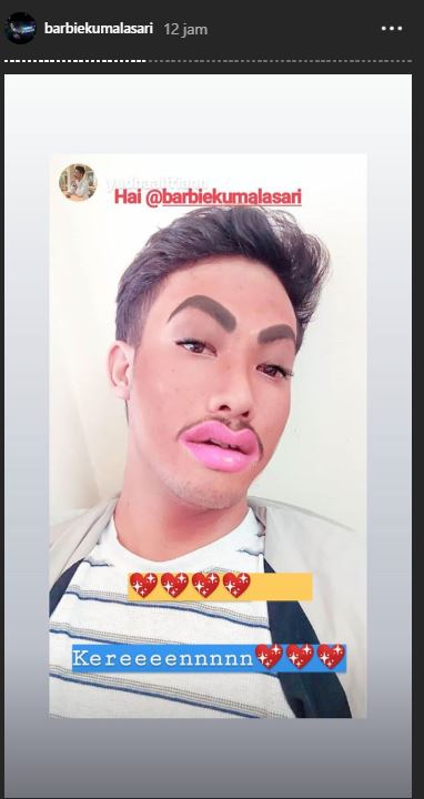 Warganet tirukan hasil sulam Barbie Kumalasari 