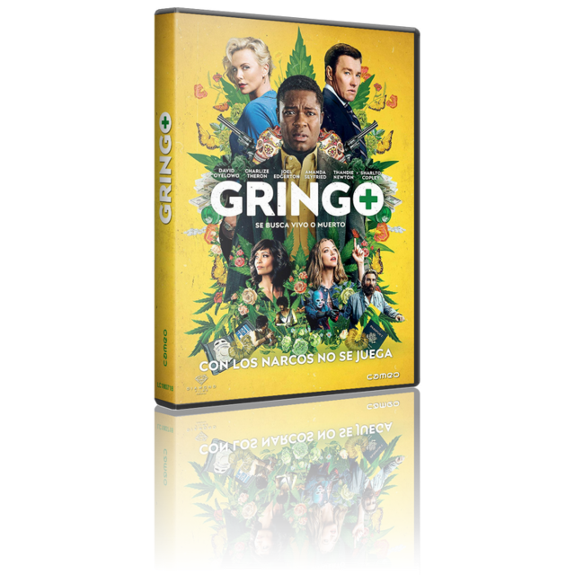 Portada - Gringo, Se Busca Vivo o Muerto [DVD9 Full] [PAL] [Cast/Ing] [Sub:Cast] [Acción] [2018]