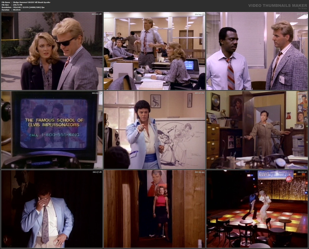 Sledge Hammer! S01E07 All Shook Up.mkv