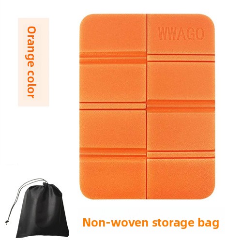 5 Pack Orange Portable Folding Foam Seat Pads Waterproof Damp Proof Mats for Park Camping Beach Hiking global Outdoor Activities