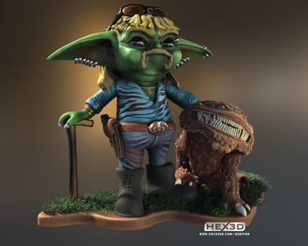 Yoda Nexu King – 3D Print Model